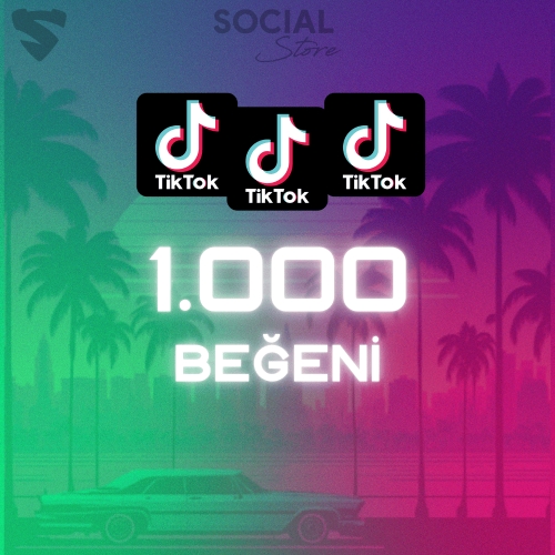  TikTok 1.000 Gerçek Beğeni - Keşfet Etkili